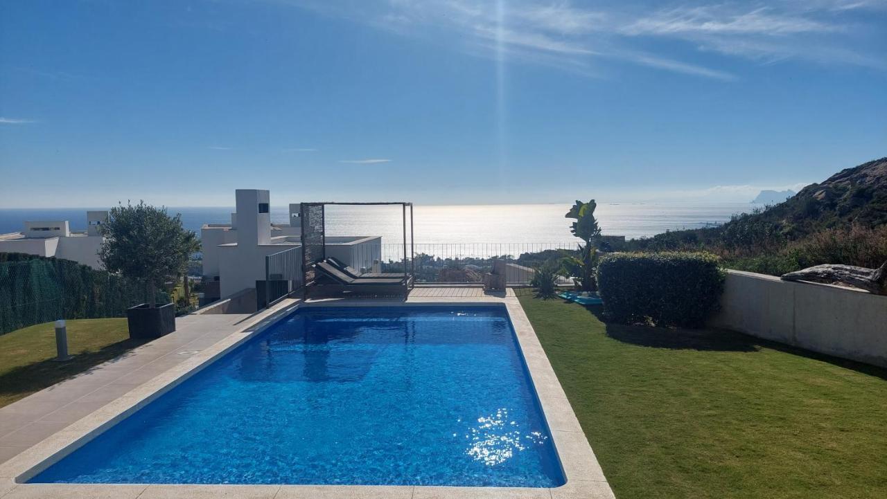 2260-Luxury Villa With Private Pool And Seaview Manilva Exterior photo